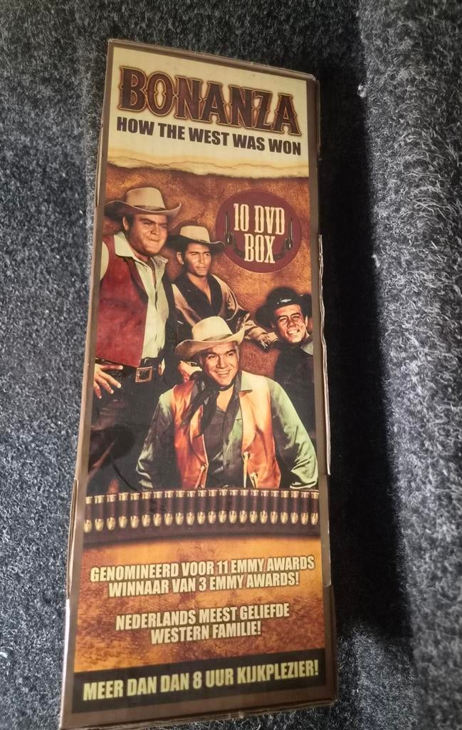 Bonanza - How the West Was Won - 10 DVD Box, Alle leeftijden, Ophalen of Verzenden, Gebruikt, Boxset