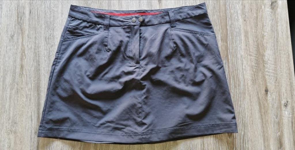 skort rokje/short jack wolfskin grijs maat 44, Maat 42/44 (L), Ophalen of Verzenden, Zo goed als nieuw, Jack Wolfskin