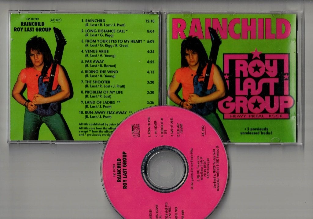 RAINCHILD CD Roy Last Group - hard rock, Ophalen of Verzenden, Gebruikt