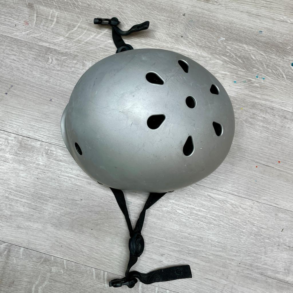 Oxelo Play 5 Skatehelm Grijs - Maat 50-54 cm, Ophalen of Verzenden, Gebruikt, Kinderen, Bescherming