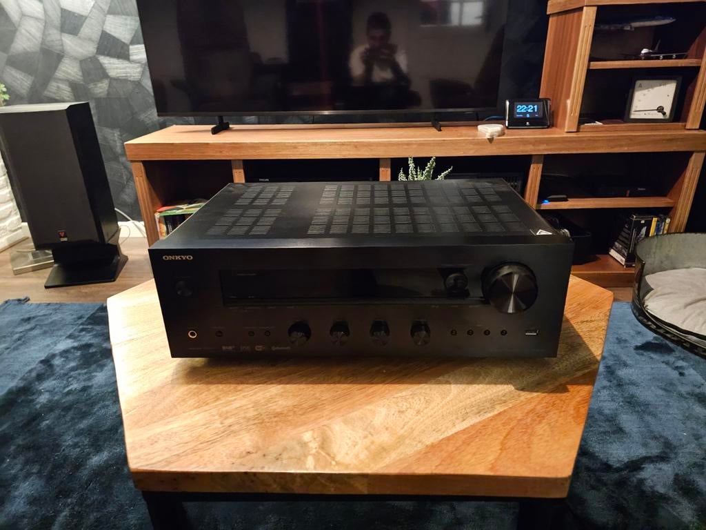 Onkyo TX-8150 stereo receiver, Audio, Tv en Foto, Versterkers en Receivers, Ophalen, Gebruikt, 120 watt of meer, Stereo