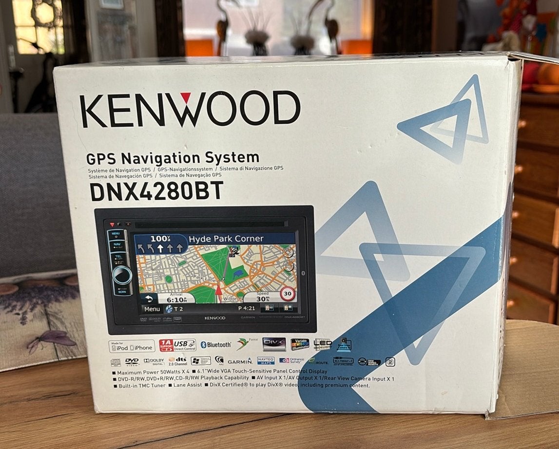 Kenwood DNX4280BT Navigatiesysteem/Autoradio, Auto diversen, Autoradio's, Gebruikt, Ophalen of Verzenden