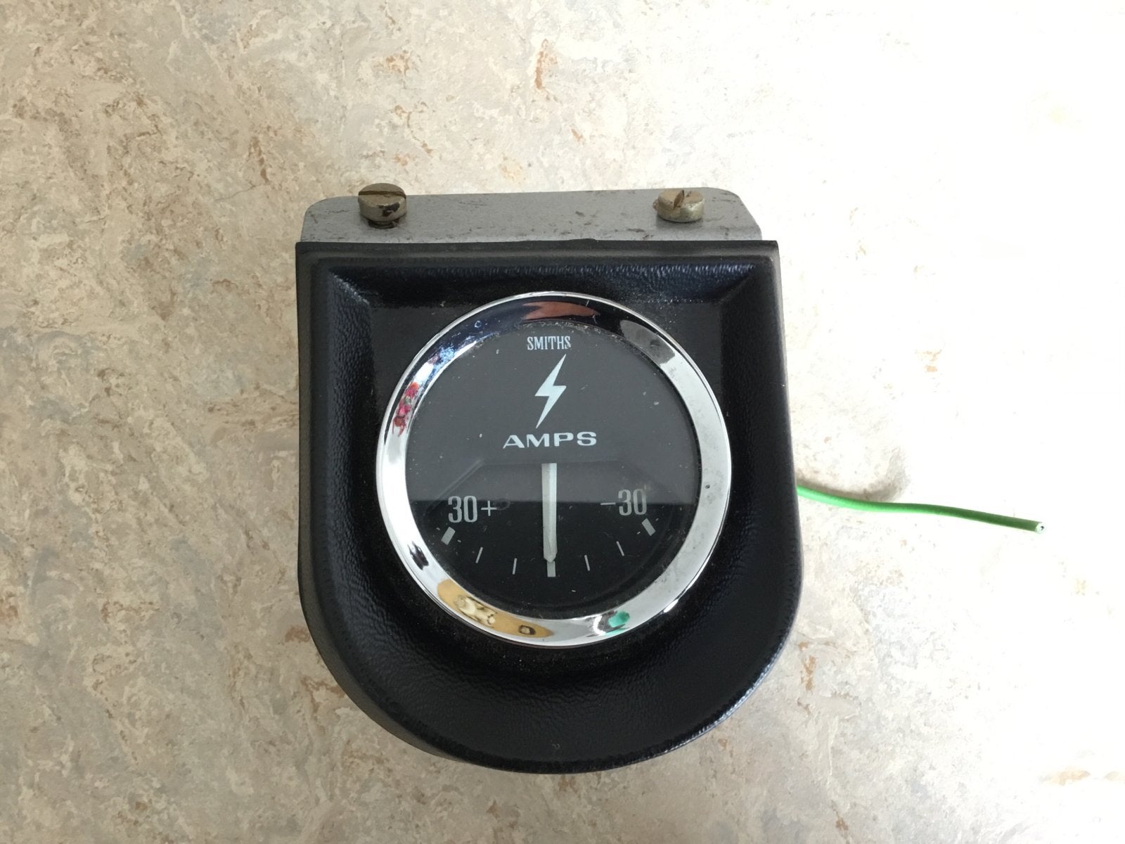 Smits ampèremeter - Vintage Auto Onderdeel, Ophalen of Verzenden, Gebruikt, Oldtimer onderdelen