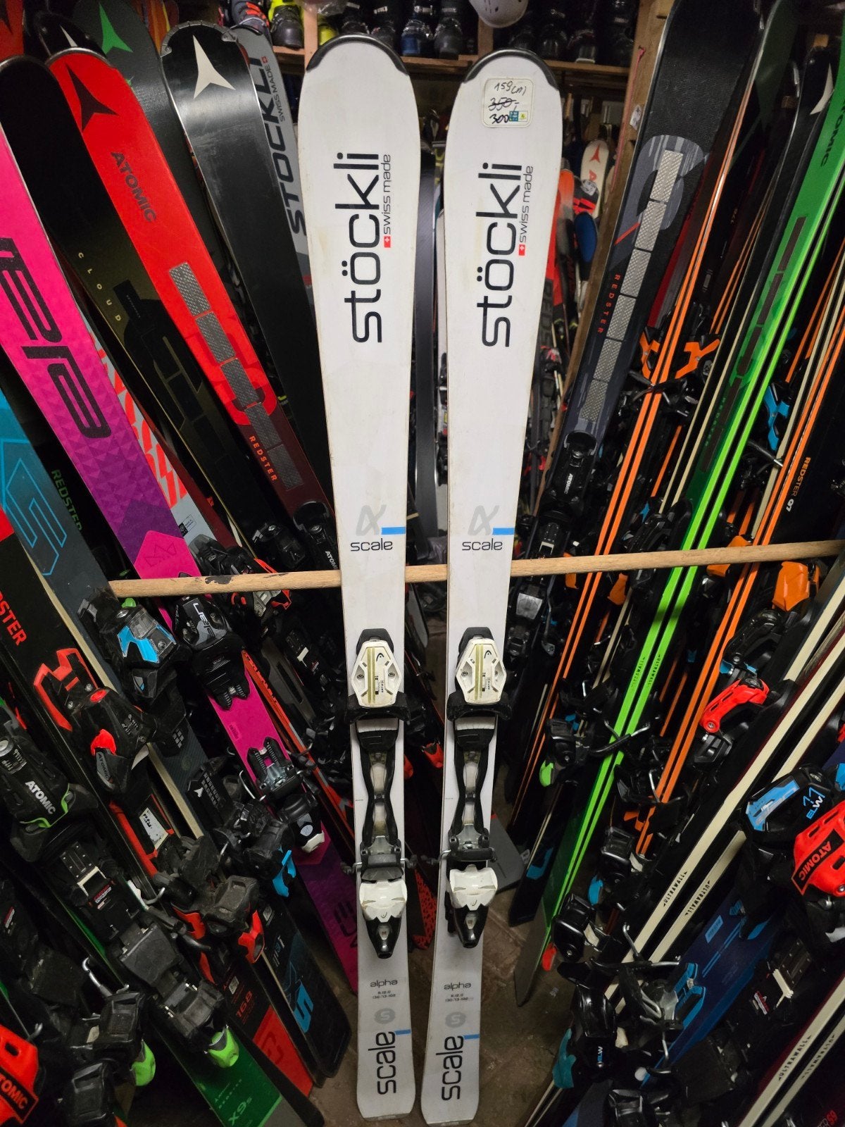 159cm STOCKLI SCALE ALPHA ALL SNEUW 73MM TOP SKI, Sport en Fitness, Overige merken, 160 tot 180 cm, Stockli, Ophalen of Verzenden