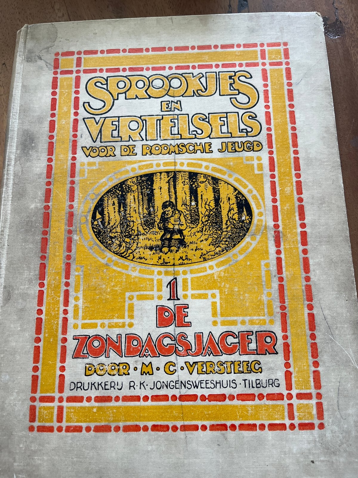 Sprookjes en Vertelsels Roomsche Jeugd - 1925 De Zondagsj, Boeken, Ophalen of Verzenden, Gelezen