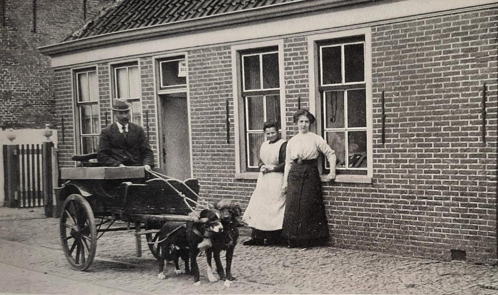 Vervoer-Beroepen-foto-H-262      Repro -Hondenkar, Verzamelen, Verzenden, 1980 tot heden, Foto, Nieuw