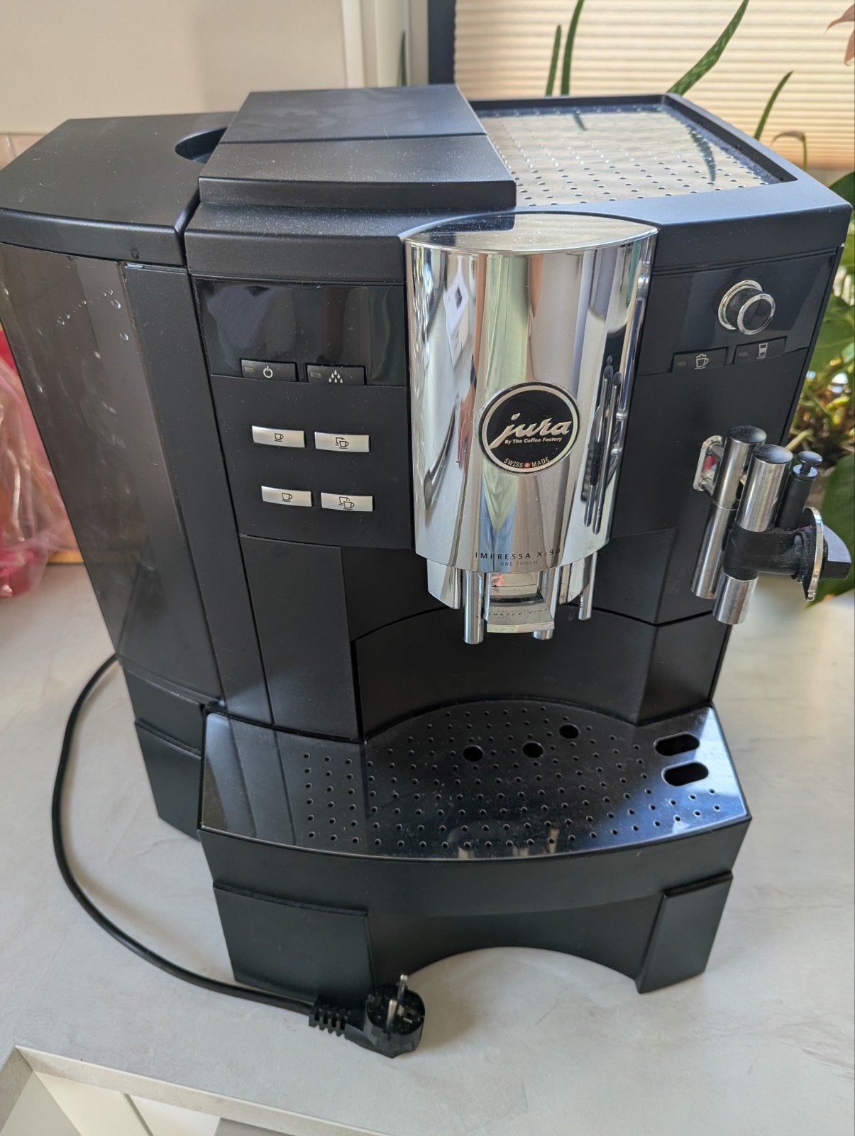 Jura Impressa Xs90 Koffiemachine, Gebruikt, 10 kopjes of meer, Koffiemachine, Koffiebonen