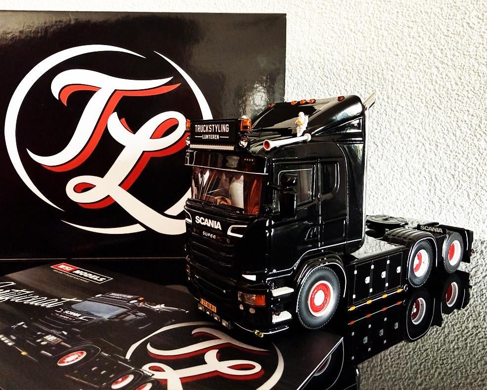 WSI Scania Streamline 6x2 R620 "Truckstyling Lunteren" 1:50, Ophalen of Verzenden, Nieuw, Bus of Vrachtwagen, Wsi
