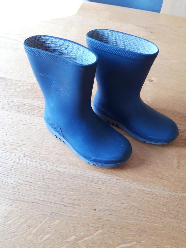 Regenlaarzen maat 23 Dunlop kinderlaarzen mt 23 laarzen 23, Gebruikt, Jongen of Meisje, Ophalen of Verzenden, Laarzen