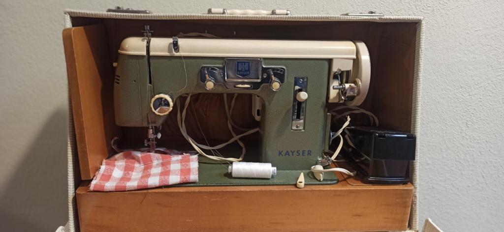 Vintage Kayser Naaimachine in Koffer - Goede Staat, Ophalen of Verzenden