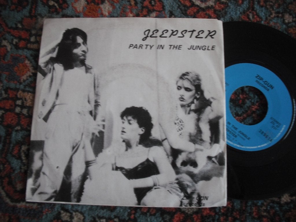 Jeepster - Shock Rock - Party in the Jungle., Cd's en Dvd's, Vinyl Singles, Ophalen of Verzenden, Zo goed als nieuw, Pop
