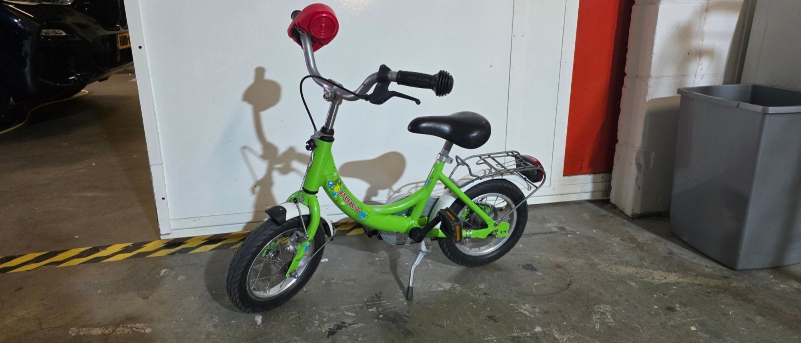 Puky 12 inch kinderfiets - Groen, Fietsen en Brommers, Fietsen | Kinderfietsjes, Ophalen, Terugtraprem, Gebruikt, Puky