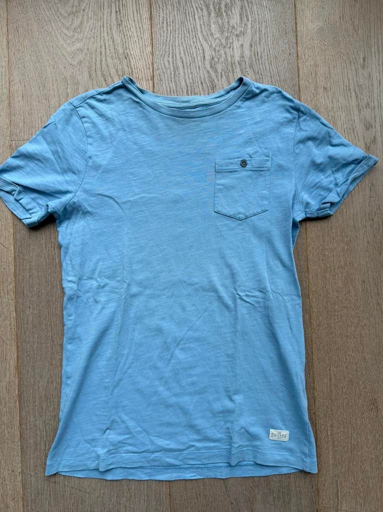 lichtblauw t-shirt km maat 146/152, Kinderen en Baby's, Kinderkleding | Maat 146, Ophalen of Verzenden, Gebruikt, Jongen, Shirt of Longsleeve