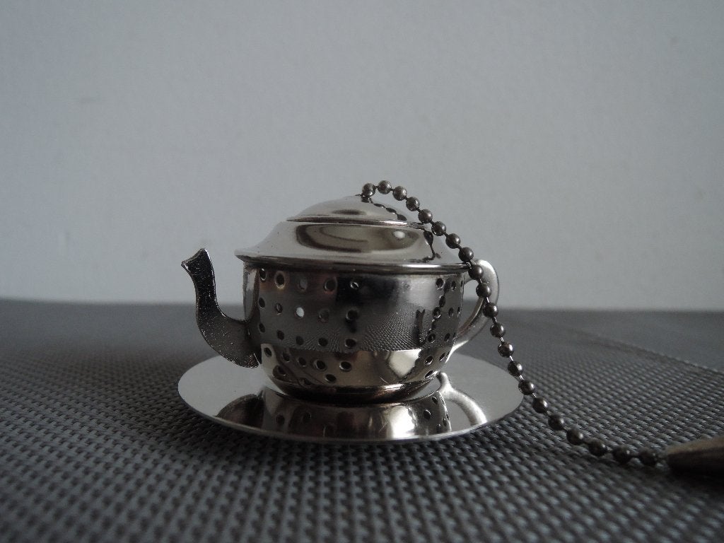 Nieuwe ouderwetse verzilverde tea infuser, Ophalen of Verzenden, Nieuw, Metaal