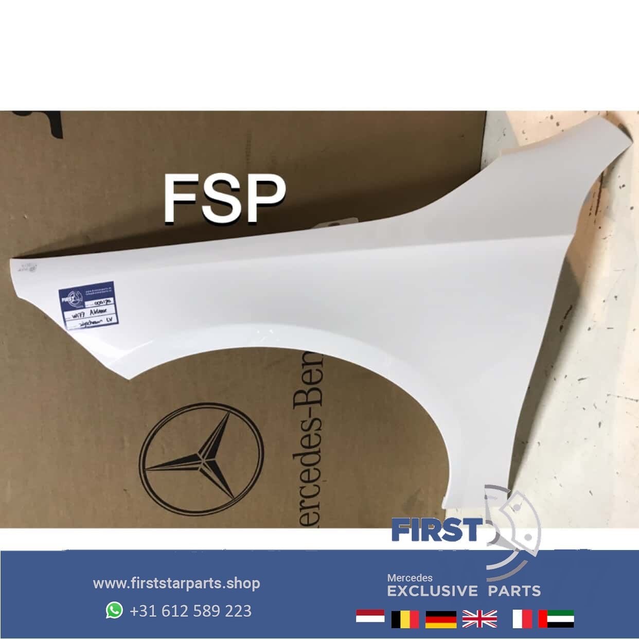W177 ZIJSCHERM Mercedes A Klasse LINKS SCHERM SPATBORD LINKE, -, -, -, Spatbord