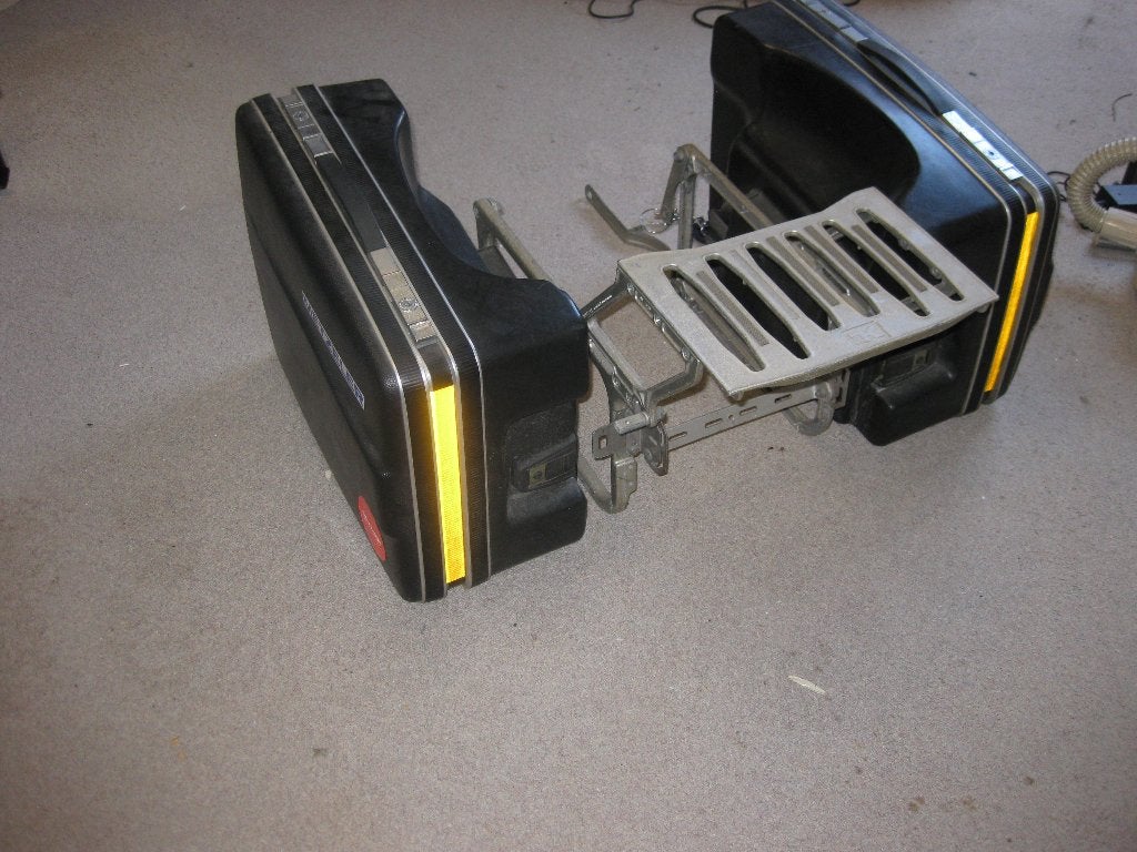 Te koop krauser kofferset, Motoren, Ophalen, Zo goed als nieuw