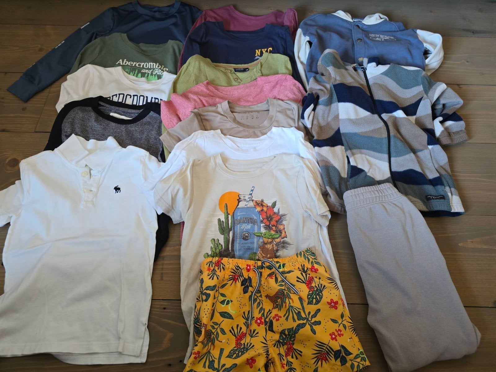 Abercrombie kledingpakket jongen maat 110-116, Ophalen of Verzenden, Gebruikt, Maat 116