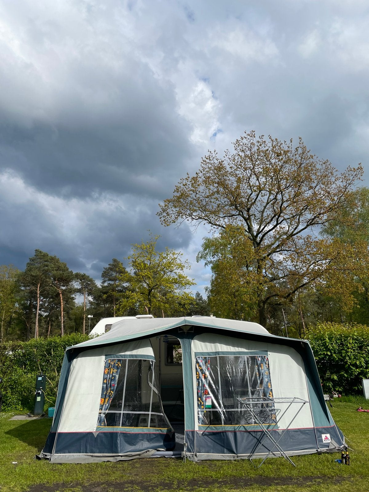 Voortent Dorema Madison maat 10 (875-900 cm), Ophalen, Gebruikt