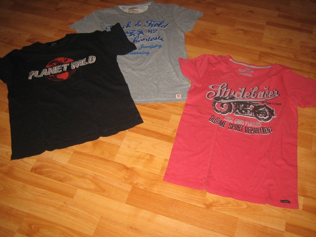 Heren shirts/korte broek, Kleding | Heren, T-shirts, Blauw, Ophalen of Verzenden, Zo goed als nieuw, Diverse merken