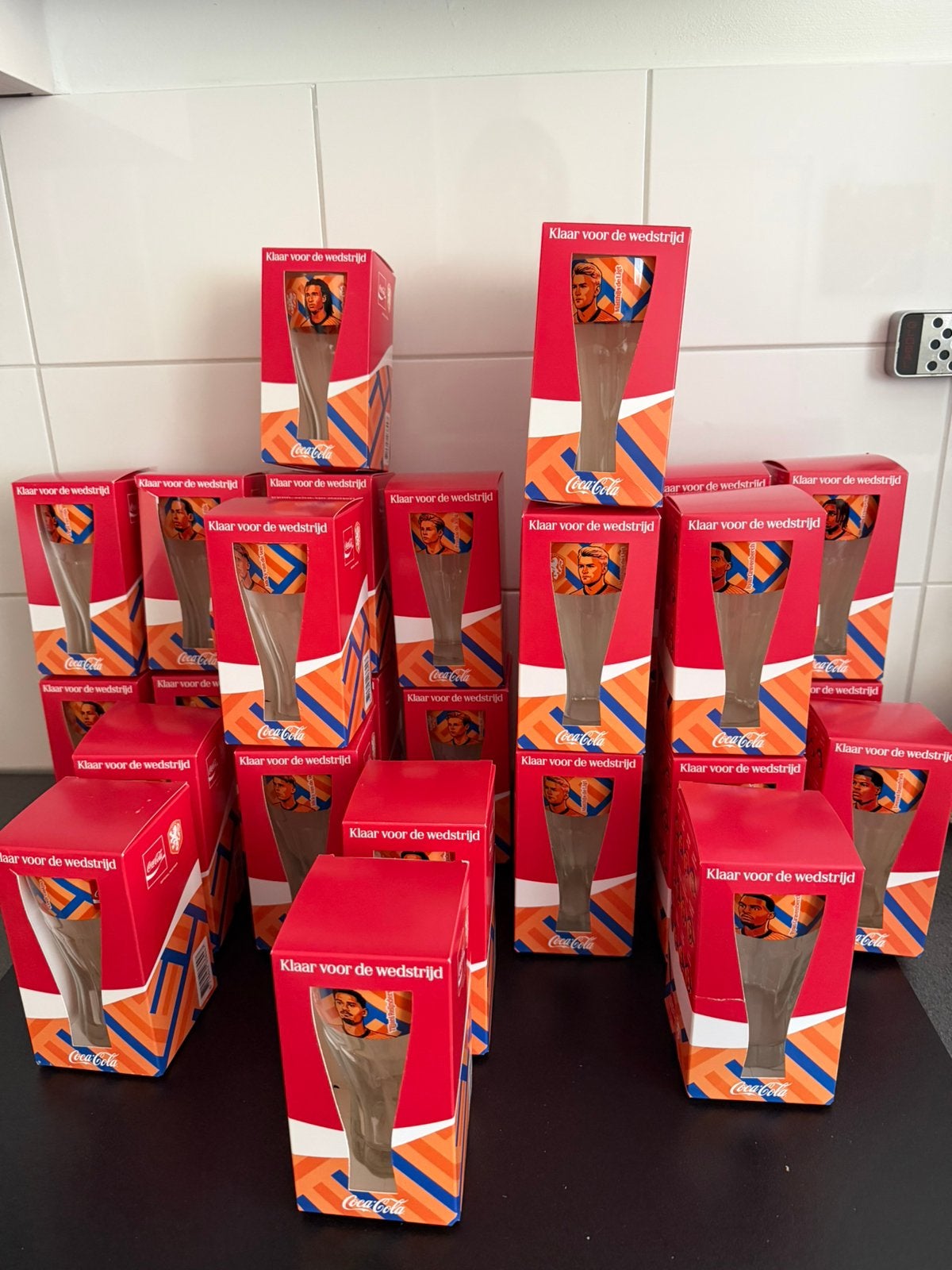 29 Coca cola glazen WK 2026, Ophalen of Verzenden, Nieuw, Overige binnenlandse clubs, Overige typen