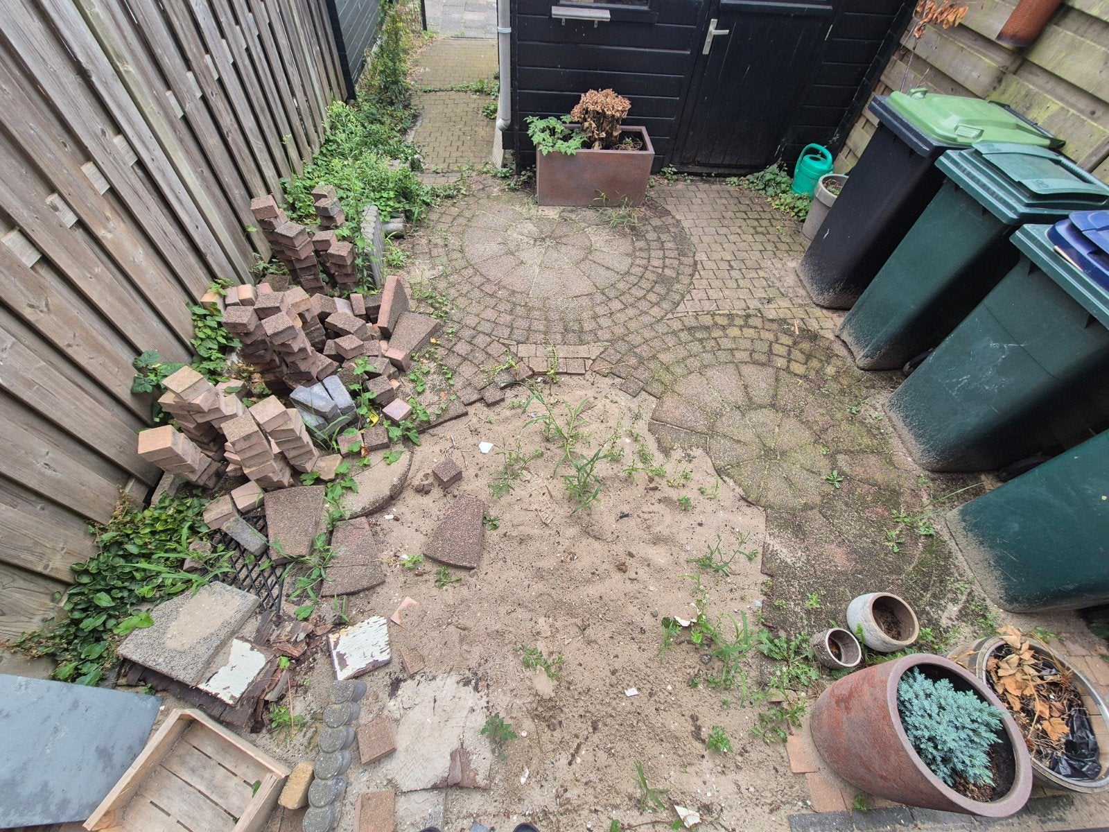 Tuintegels/ Siertegels ophalen, Ophalen, Gebruikt, 10 m² of meer, Beton