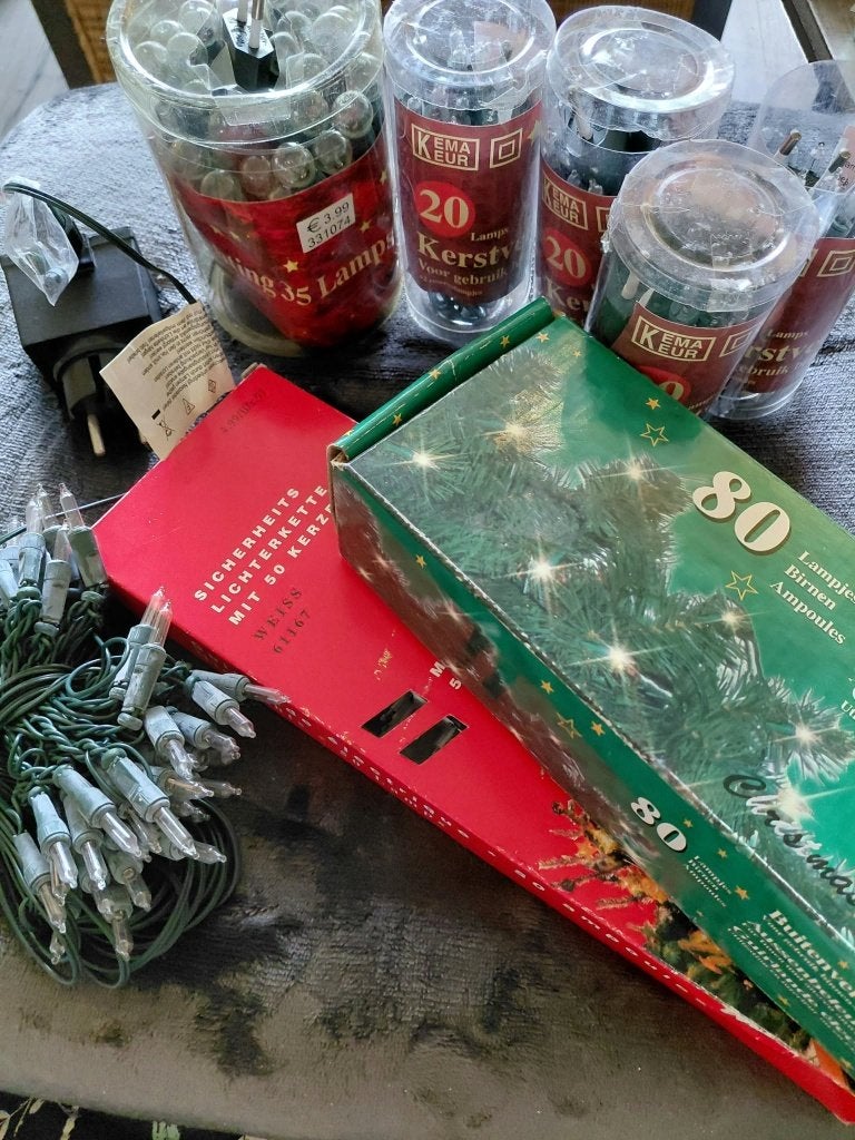 Kerstverlichting, Ophalen, Nieuw