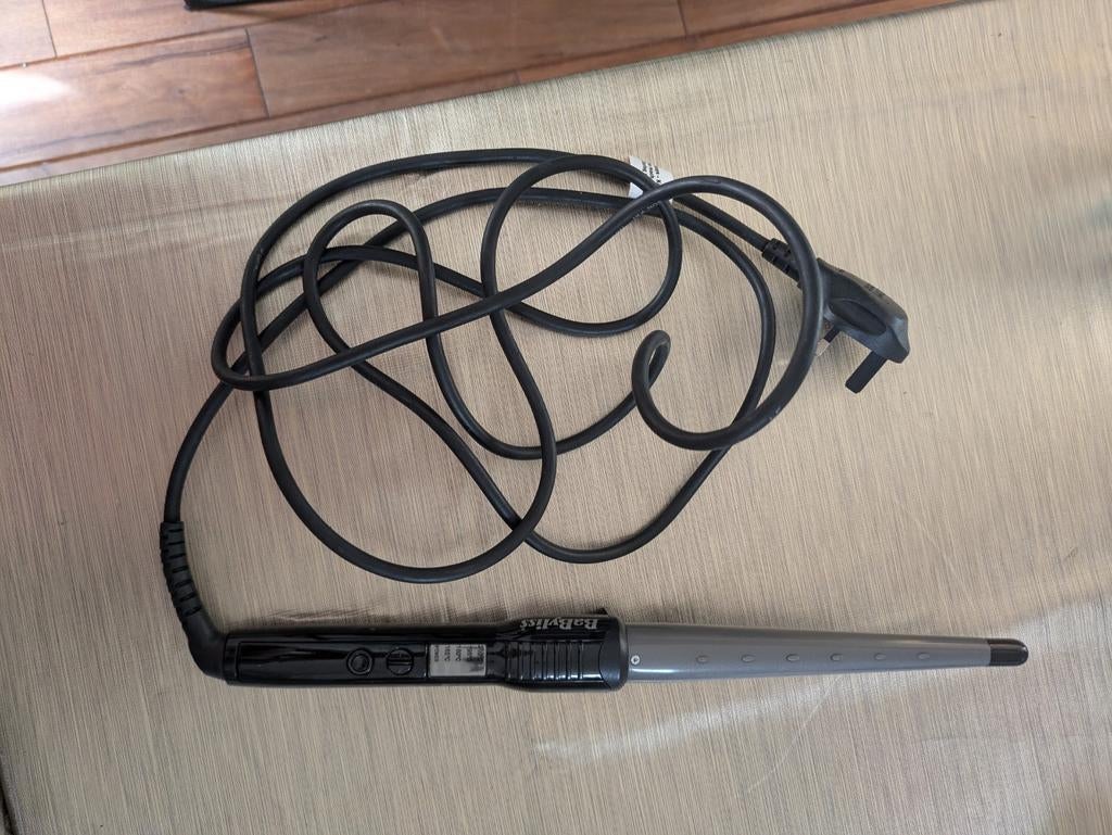 BaByliss Krultang (UK stekker / Engelse plug), Ophalen of Verzenden, Zo goed als nieuw, Krultang of Stijltang