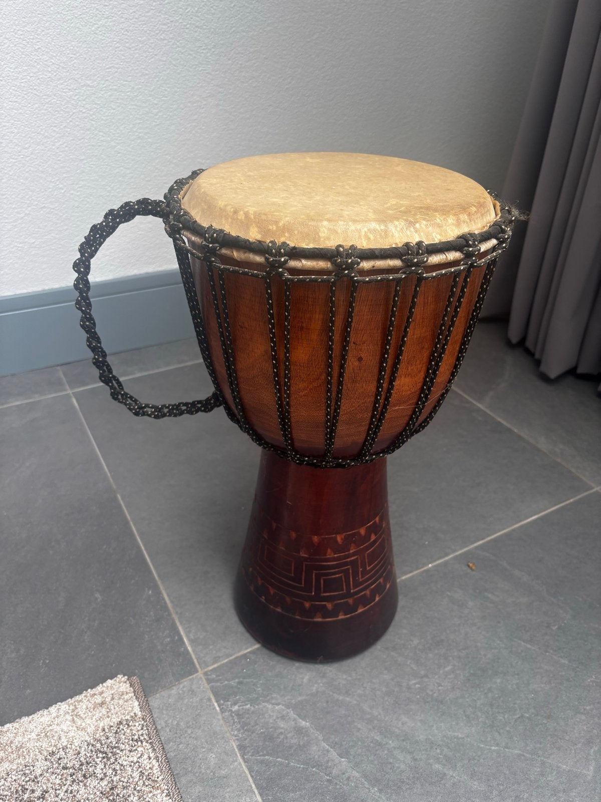 Mooie Djembé - 50 cm hoog, Ophalen, Gebruikt, Trommel