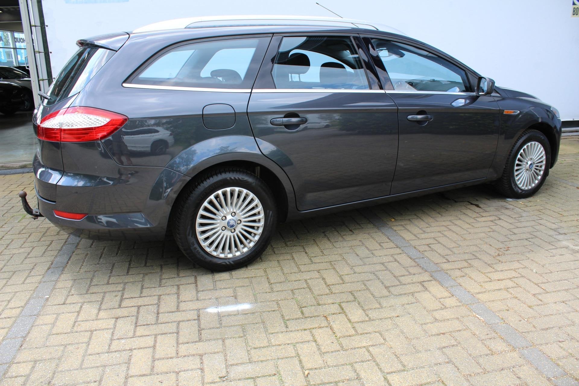 Ford Mondeo Wagon 2.0-16V Limited | Trekhaak | Climate Contr, Auto's, Stof, Gebruikt, Zwart, 4 cilinders