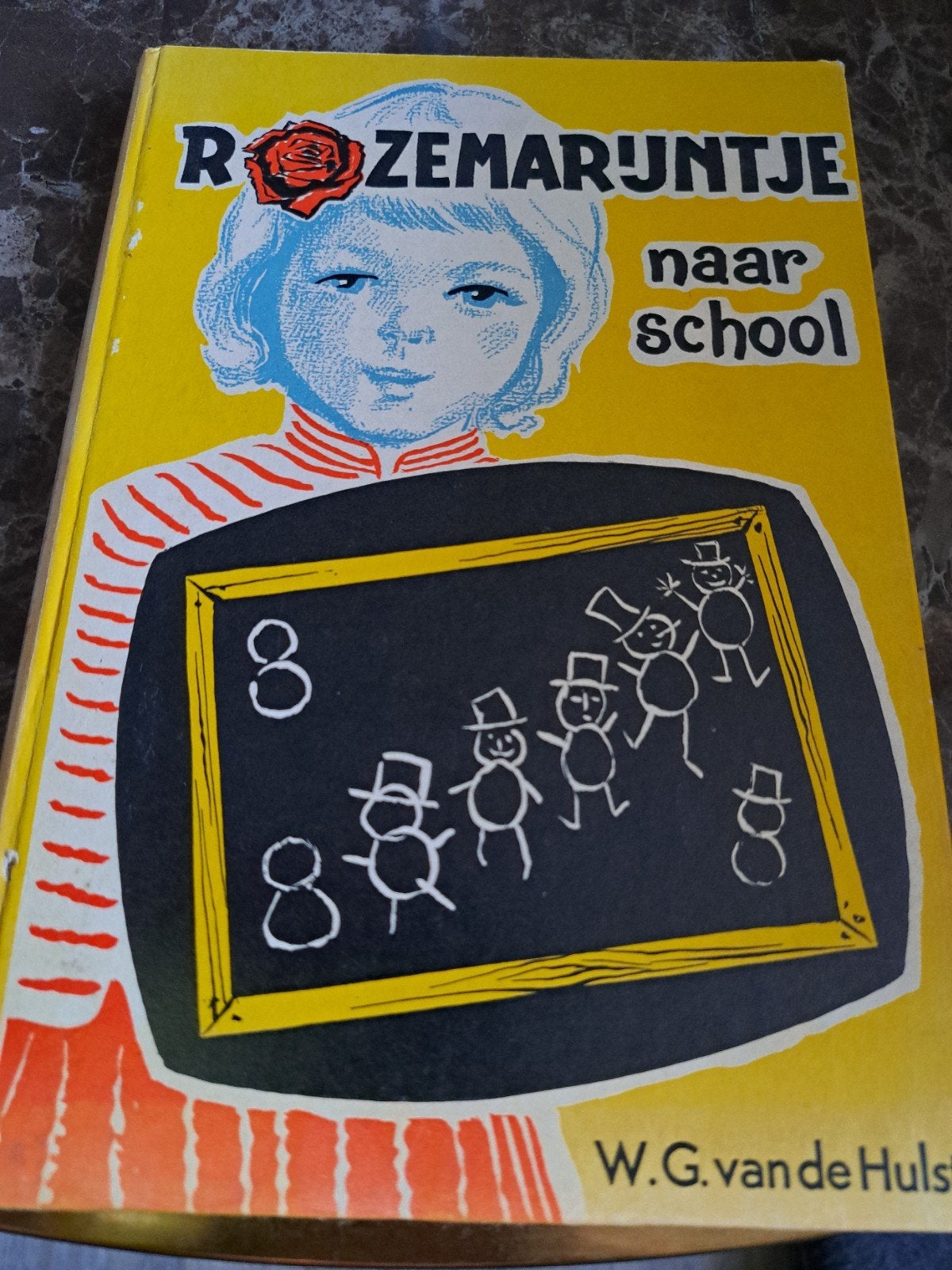 Rozemarijntje naar school - W.G. van de Hulst, Ophalen of Verzenden, Gelezen, W.G. van de Hulst, Fictie algemeen