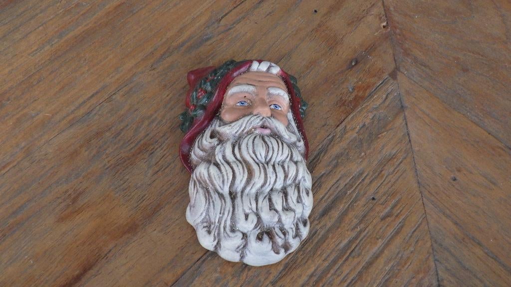 mooi hoofd van kerstman (keramiek), Ophalen of Verzenden, Gebruikt