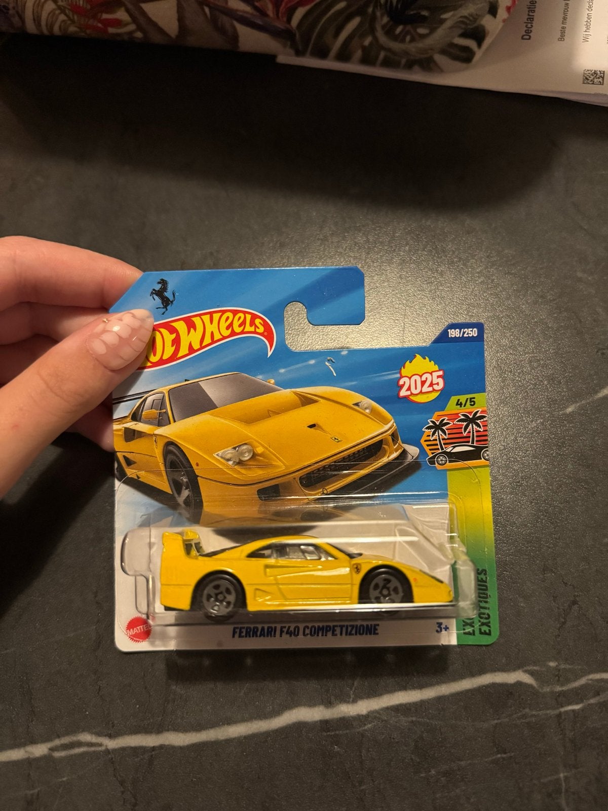 Hot Wheels Ferrari F40 Competizione - Nieuw in verpakking, Ophalen of Verzenden, Nieuw, Auto