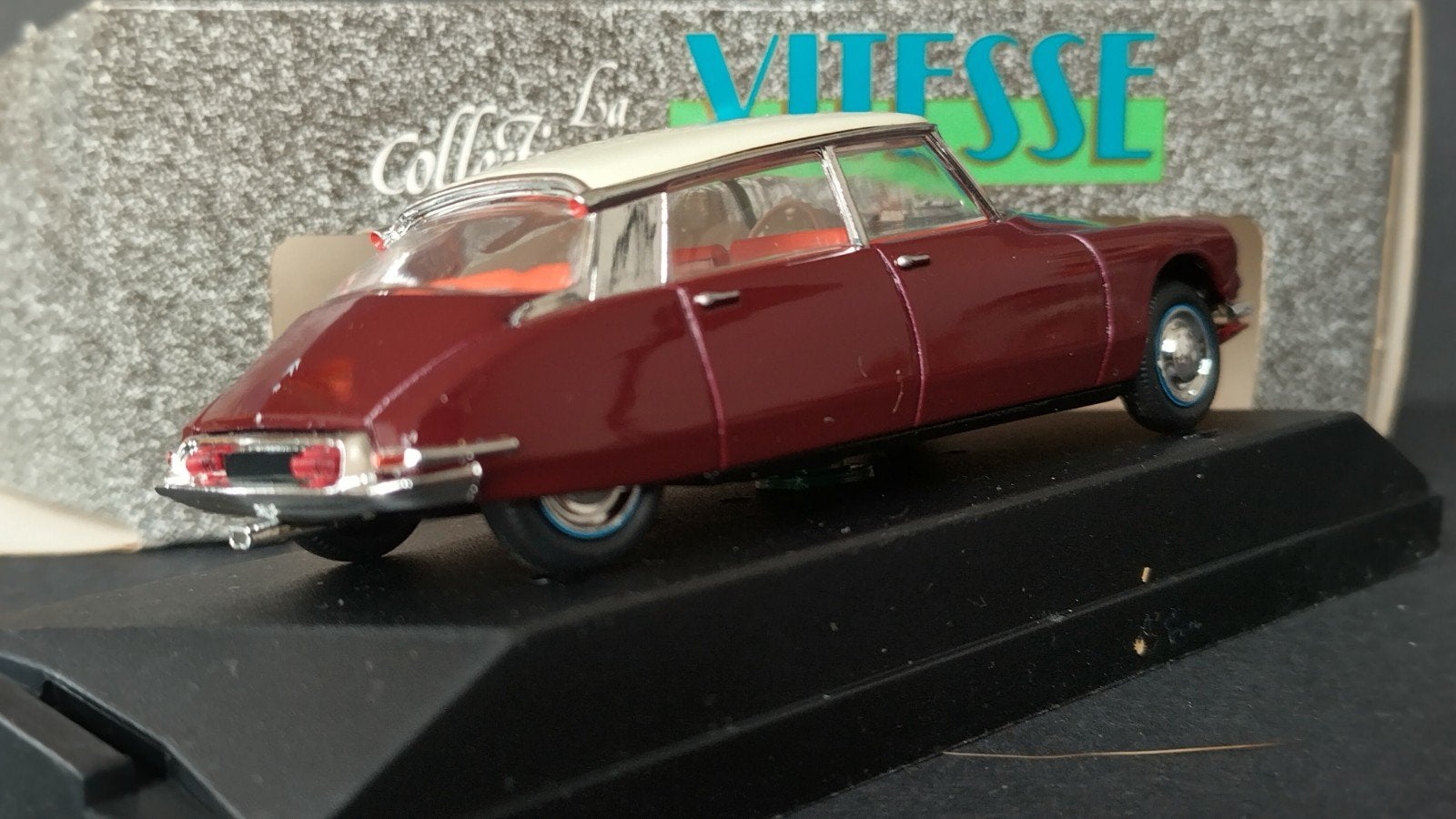 Citroen DS 19 Rouge 1:43 Vitesse Pol, Overige merken, Auto, Verzenden, .