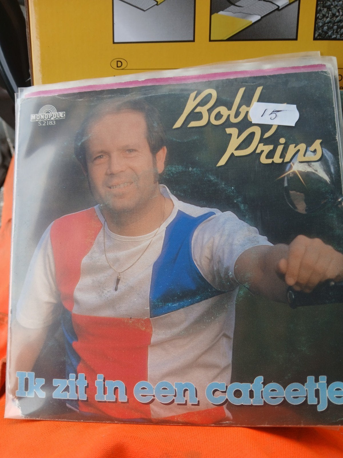 Piraten topper  bobby prins ik zit in een cafeetje, Ophalen of Verzenden, Zo goed als nieuw, Levenslied of Smartlap