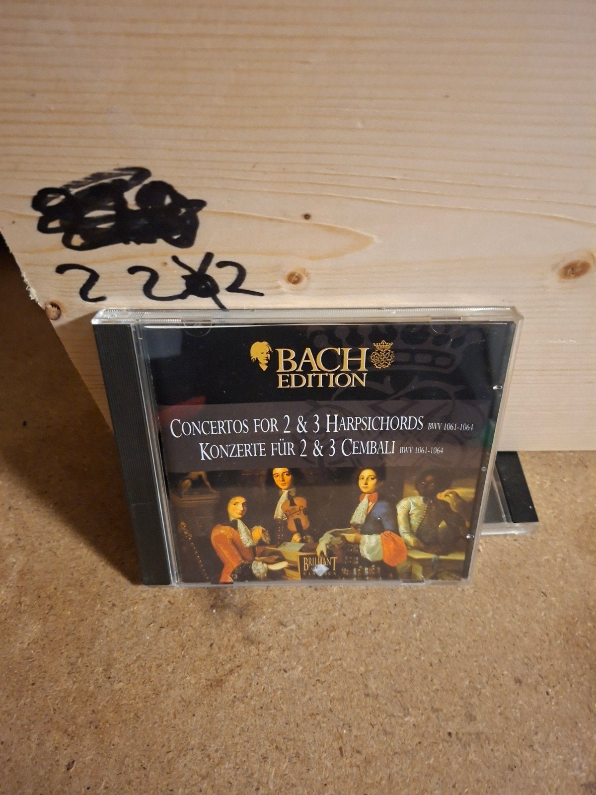 Bach Edition: Concertos voor 2 & 3 klavecimbels BWV 1061-10, Gebruikt, Soloconcert, Ophalen of Verzenden, Barok