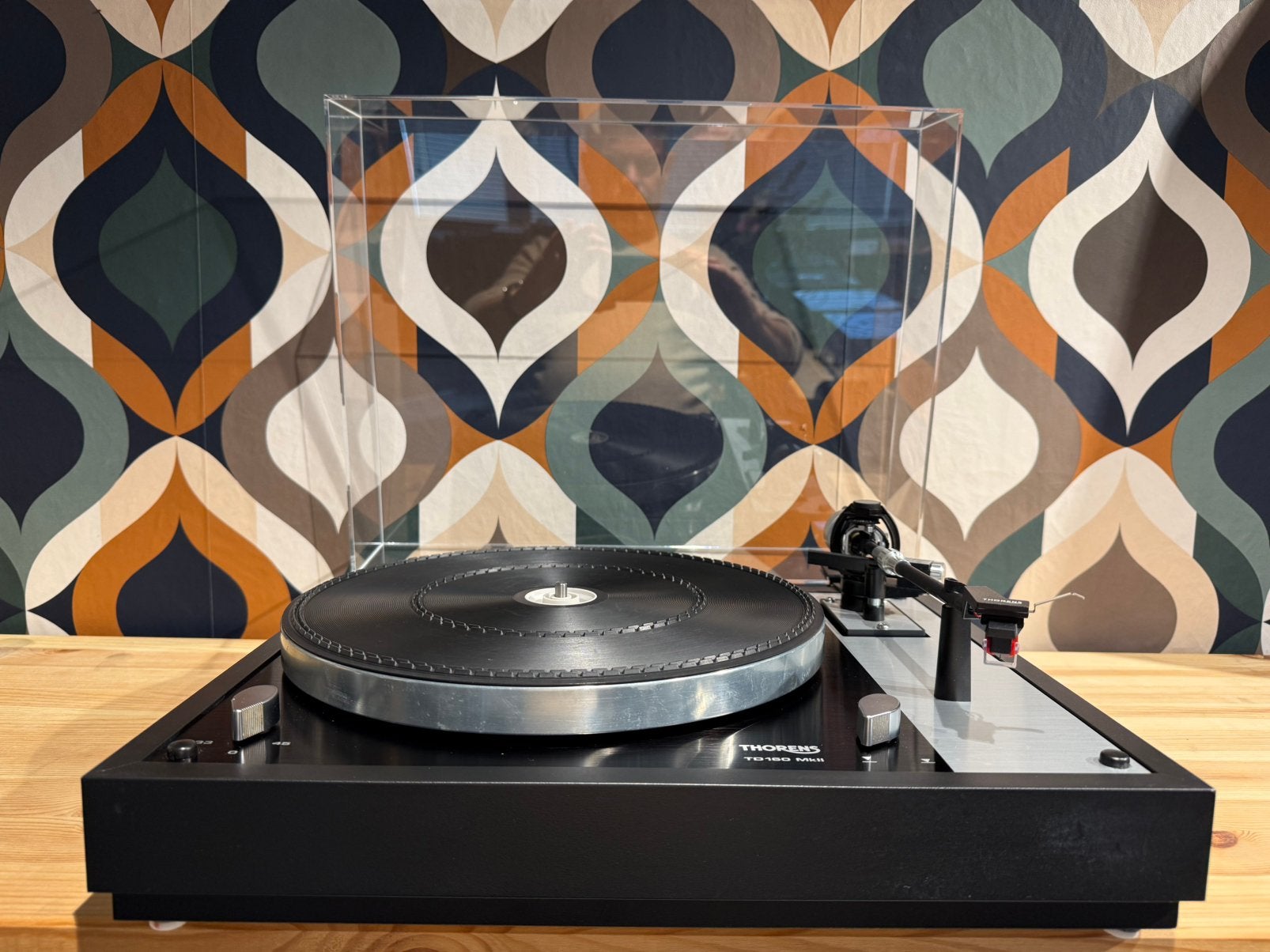 Thorens TD 160 MkII, AT VMN40ML, nieuwstaat garantie, Ophalen, Contact@vintageaudiobreda.nl, Thorens, Thorens