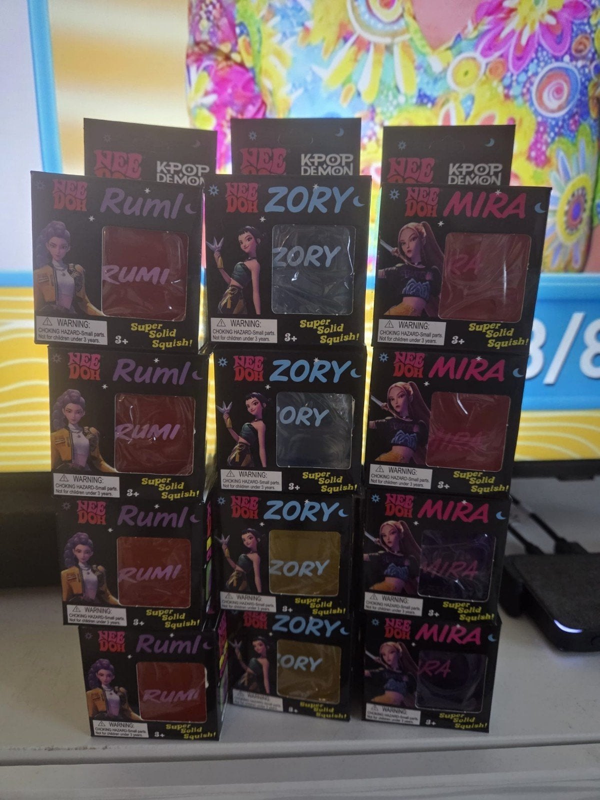 Nee Doh K-Pop Demon Squishy - Rumi, Zory, Mira, Ophalen of Verzenden, Nieuw, Jongen of Meisje