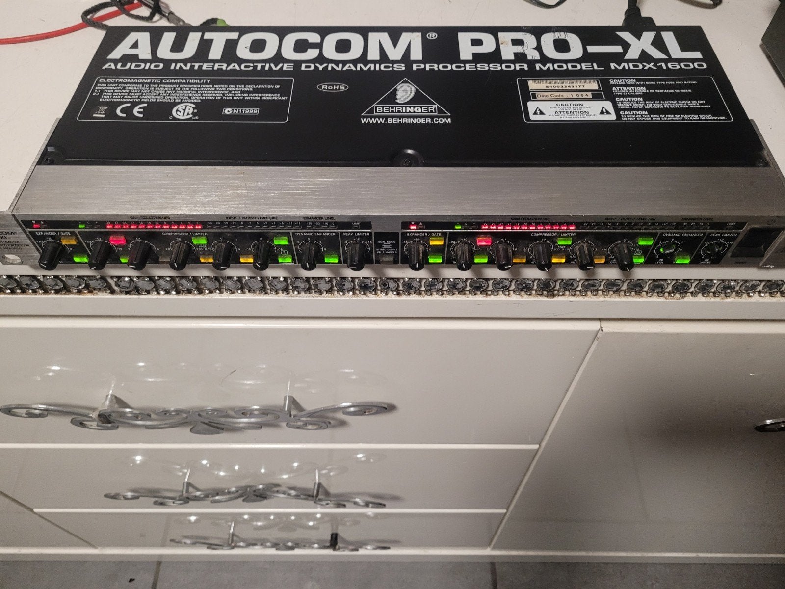 behringer pro xl processor, Ophalen of Verzenden
