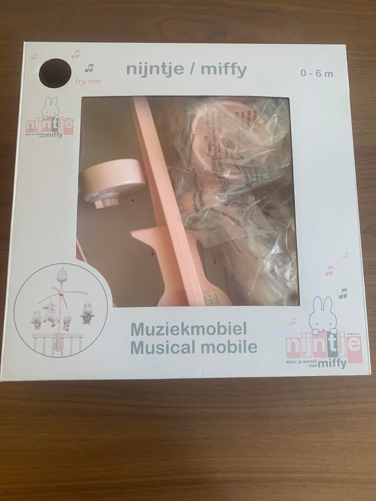 Nijntje /  Miffy muziek mobiel - zo goed als nieuw, Ophalen of Verzenden, Zo goed als nieuw