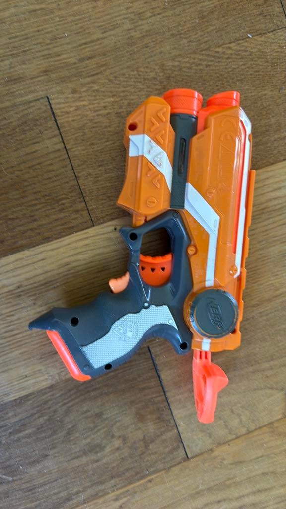 Nerf pistool, Ophalen of Verzenden, Zo goed als nieuw