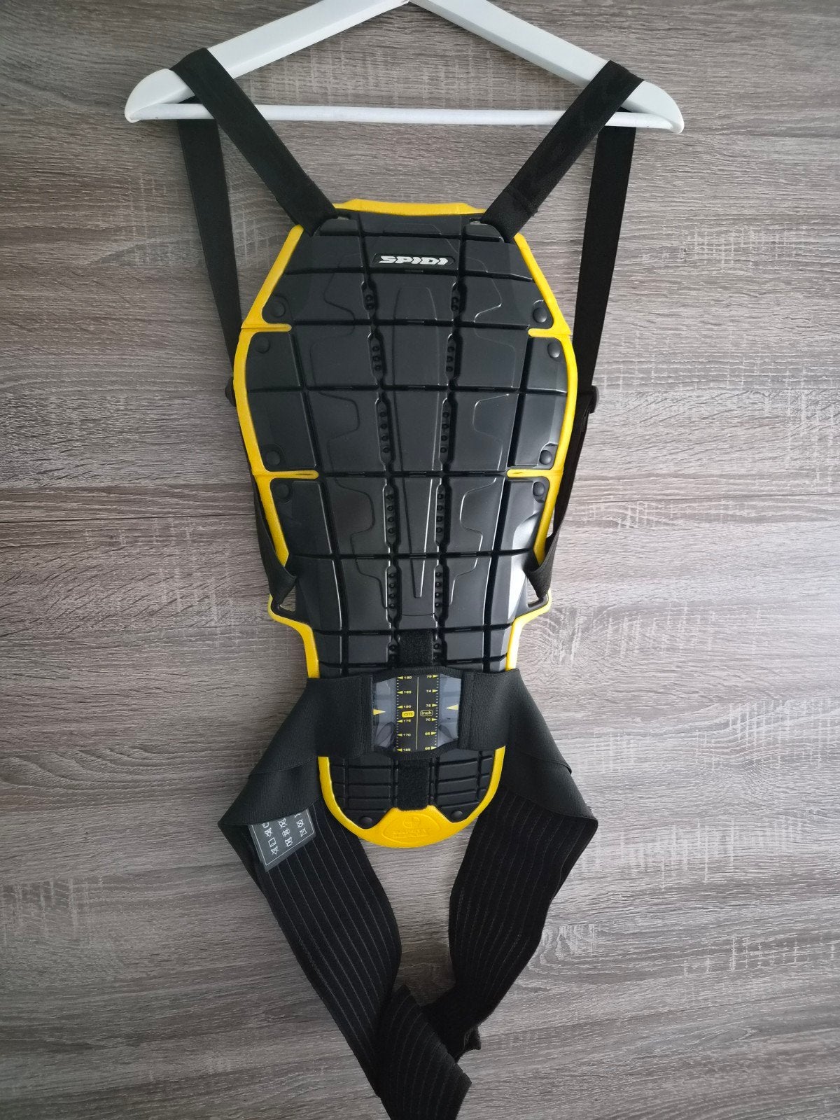 Spidi Air rugbeschermer Back Warrior Evo zwart/geel, Ophalen, Nieuw zonder kaartje, Overige typen, Spidi