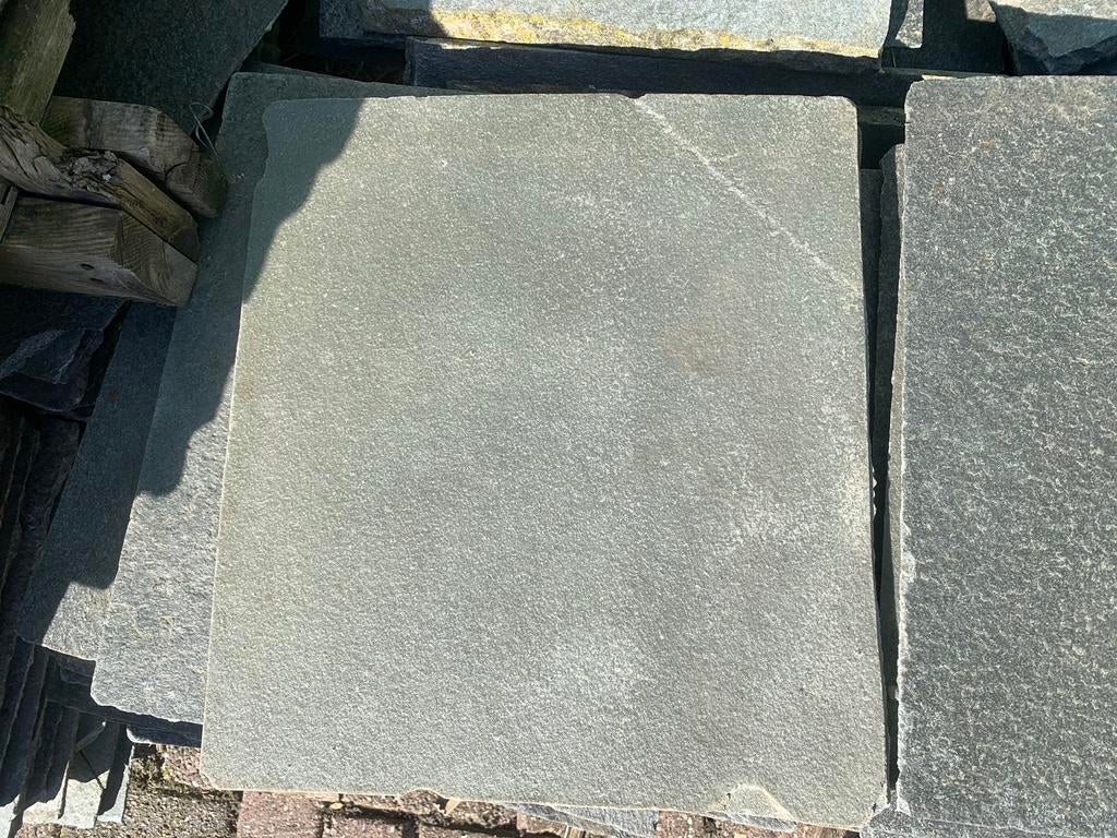 75-80m2 noorse lei - leisteen, 40 tot 60 cm, Gebruikt, 40 tot 60 cm, Hardsteen