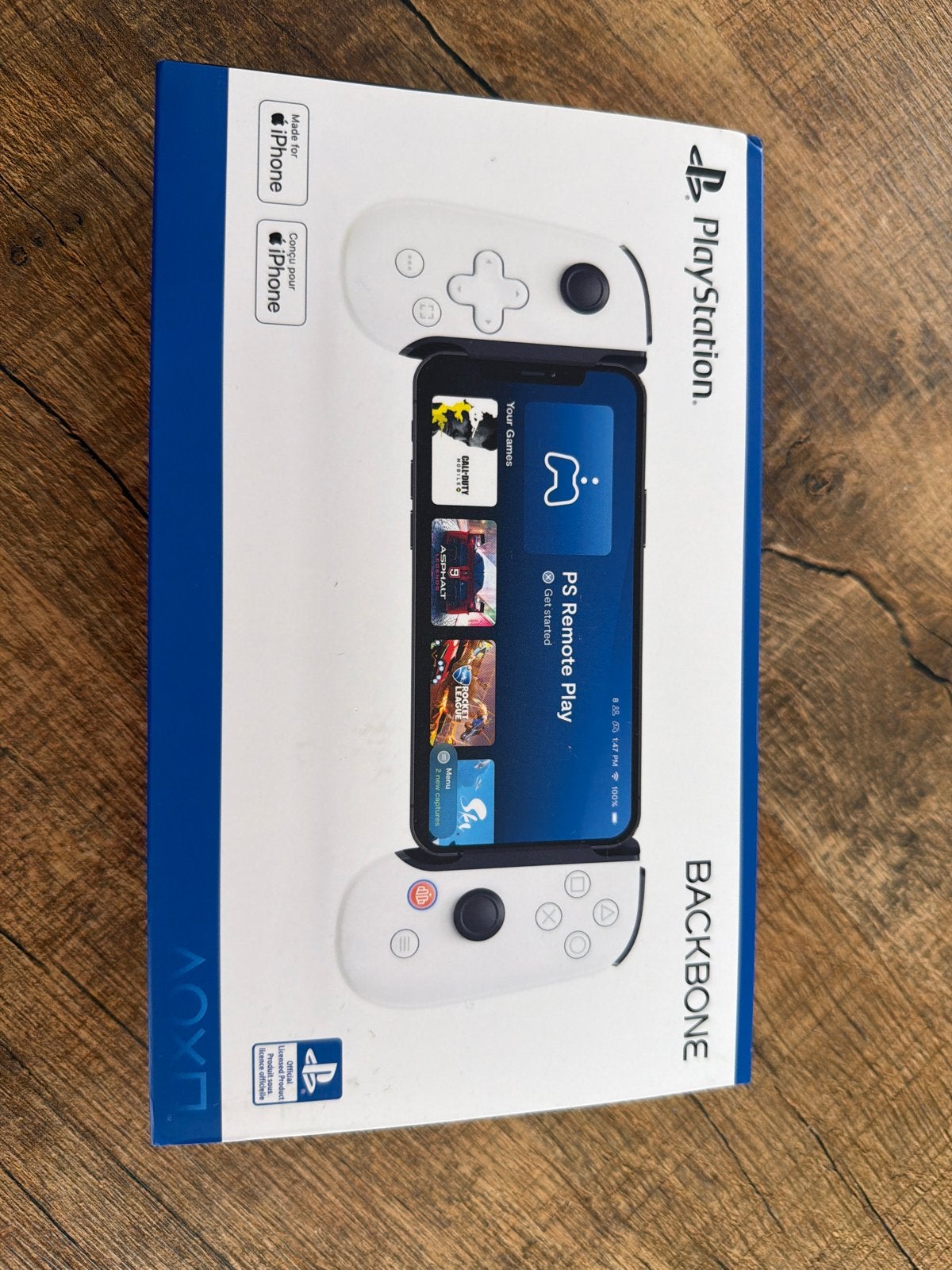 Backbone One PlayStation Edition voor iPhone, Ophalen of Verzenden, Zo goed als nieuw, Controller, PlayStation 4