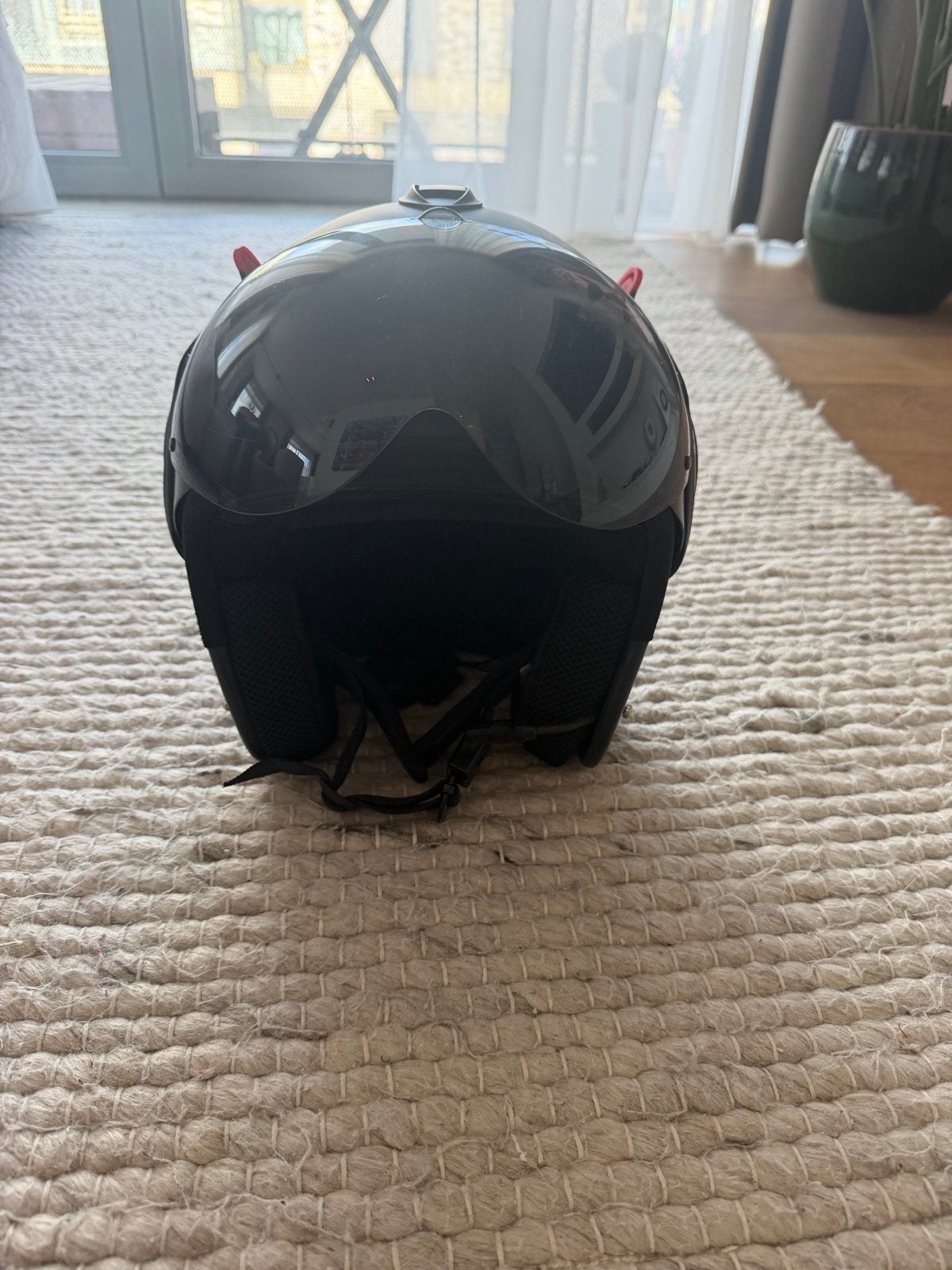 Roof Boxer V8 helm, mat zwart, maat M, Overige merken, M, Systeemhelm, Heren