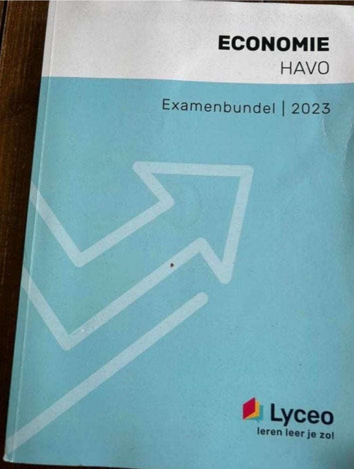 Economie HAVO Examenbundel 2023 - Lyceo, Boeken, Schoolboeken, Ophalen of Verzenden, Gelezen, HAVO, Economie