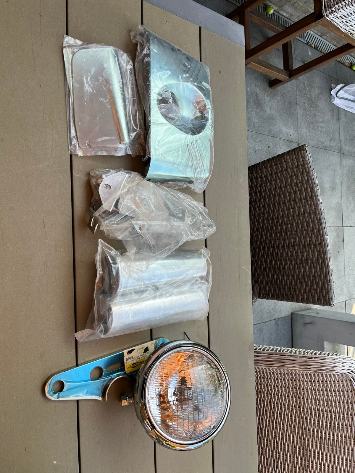 Koplamp set street glide, Ophalen of Verzenden, Nieuw