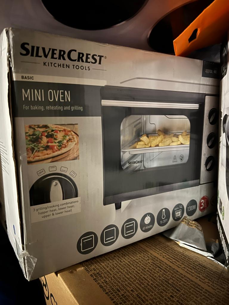 Silvercrest Mini Oven - Nieuw en Ongebruikt, Ophalen of Verzenden, Nieuw, Silvercrest, Mini-oven