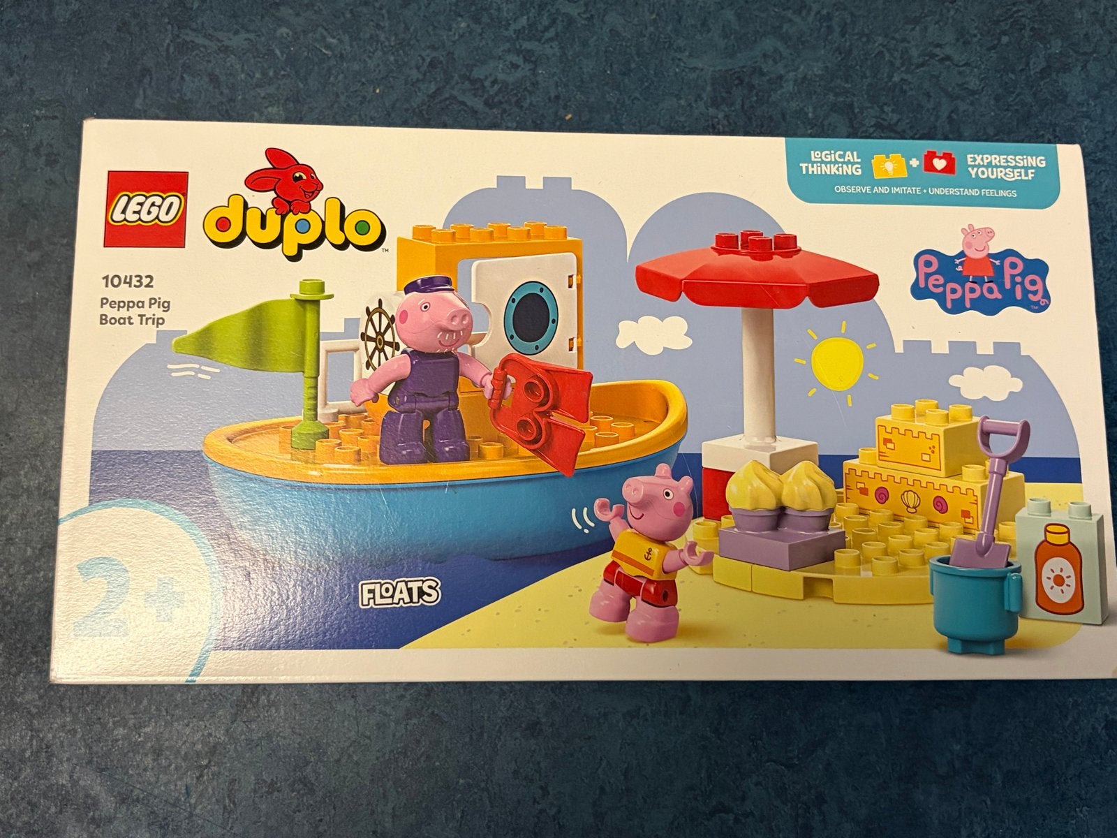 LEGO Duplo Peppa Pig Boottocht 10432 - Nieuw in doos, Overige thema's, Nieuw, Ophalen of Verzenden, Duplo