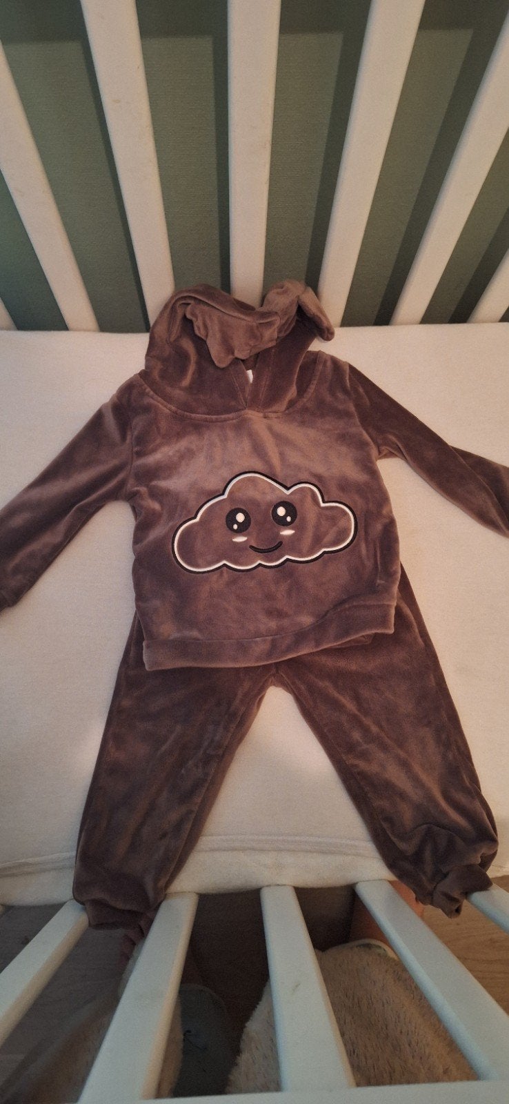 Donder baby joggingpakje maat 74/80, Kinderen en Baby's, Babykleding | Overige, Ophalen of Verzenden, Zo goed als nieuw, Donder