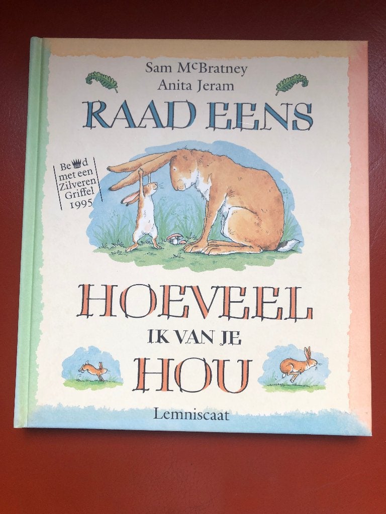 Raad eens hoeveel ik van je hou - McBratney & Jeram, Boeken, Ophalen of Verzenden, Zo goed als nieuw, Anita Jeram; Sam McBratney